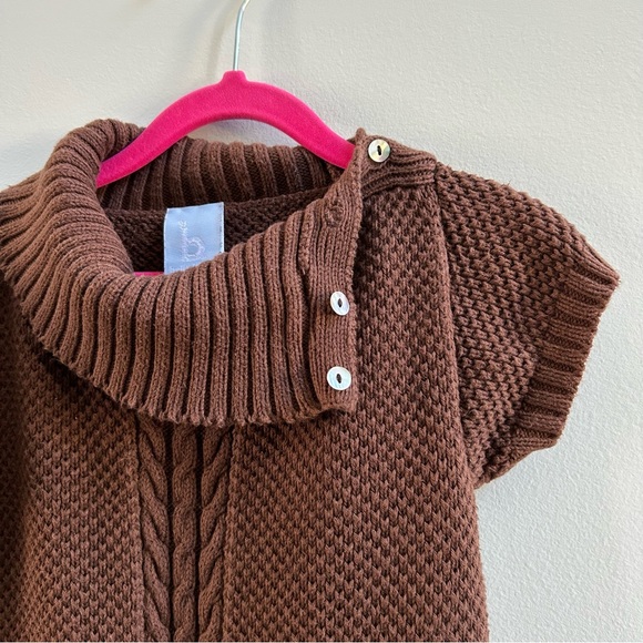 Bella Bliss Brown Sweater Dress, Size 7. - Picture 5 of 13